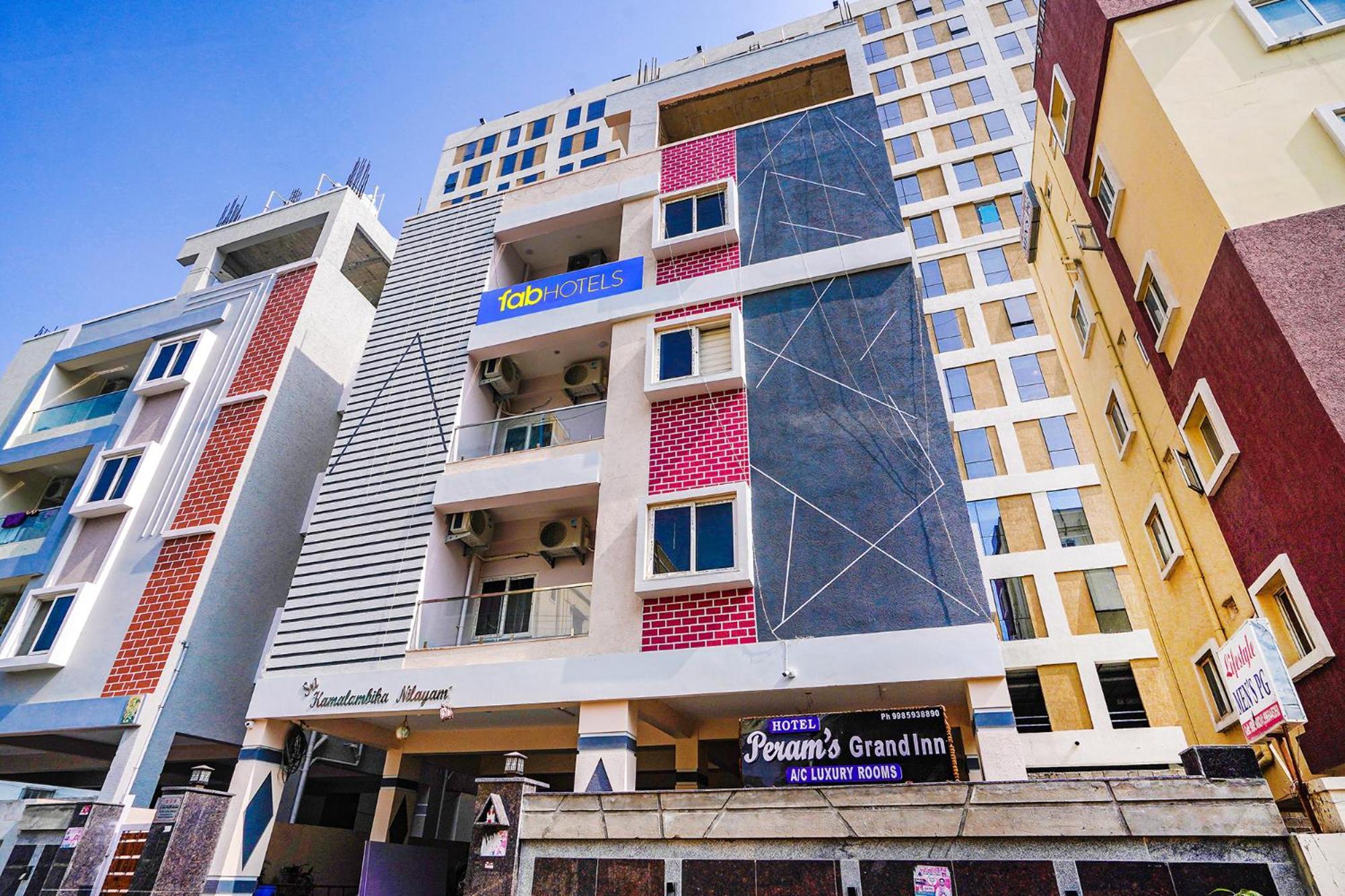 Fabhotel Perams Grand Inn - Hitech City Hyderabad Eksteriør billede